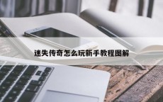 迷失传奇怎么玩新手教程图解