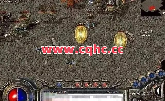 热血传奇中的烈焰殿不适合散人玩家